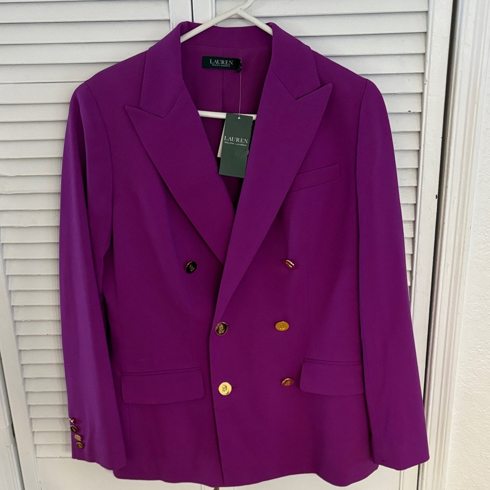 Ralph Lauren Orchid Blazer